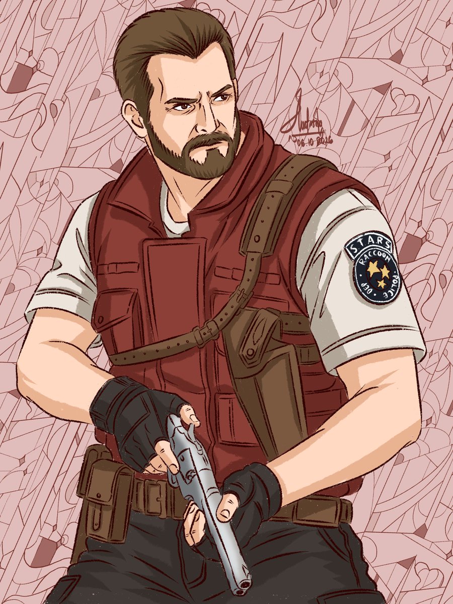 perfectgradient's tweet photo. Barry Burton RE1 done!
​Finally moving on to Resident Evil 2 next! Who should I draw first?
​Leon S. Kennedy
​Claire Redfield
​Ada Wong
​Birkin Family / Others?

#residentevil #barryburton #re1 #capcom #residentevilfanart https://t.co/Piya9AD8d9