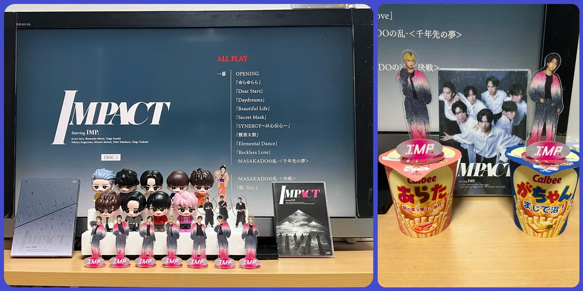 pac71492753's tweet photo. みなちの怪我は心配だけど
無事『IMPACT26』開幕となり
ほんとに良かった🥹

先日スノ担のお友達んちで『IMPACT』
の鑑賞会をして復習もバッチリ👌🏻
こちらも準備万端！
どうか千穐楽まで
全員で走り抜けられます様に…😌

#IMP #舞台IMPACT26 https://t.co/EKdGiP6eaB