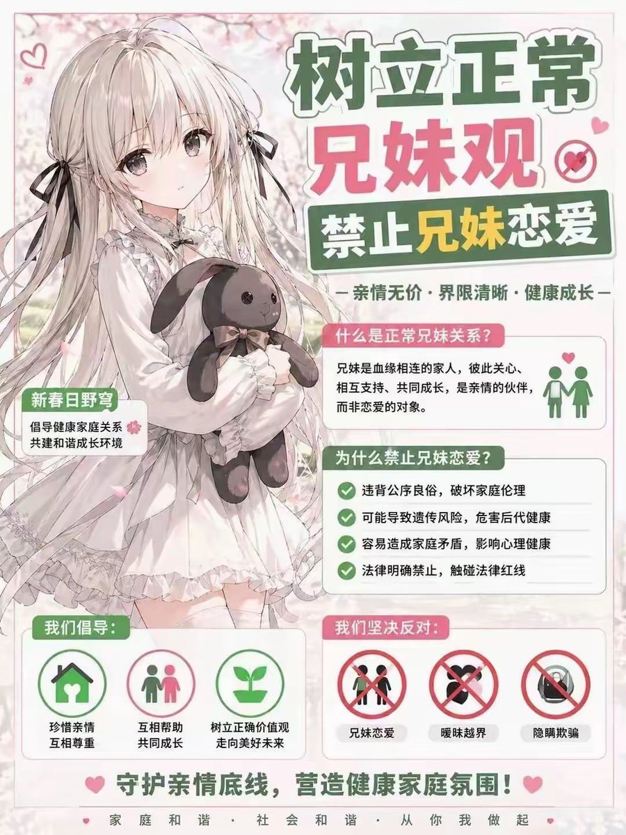 Anfv3xf's tweet photo. 树立正确兄妹观，是这样的≡ω≡ https://t.co/1ndSnaTsed