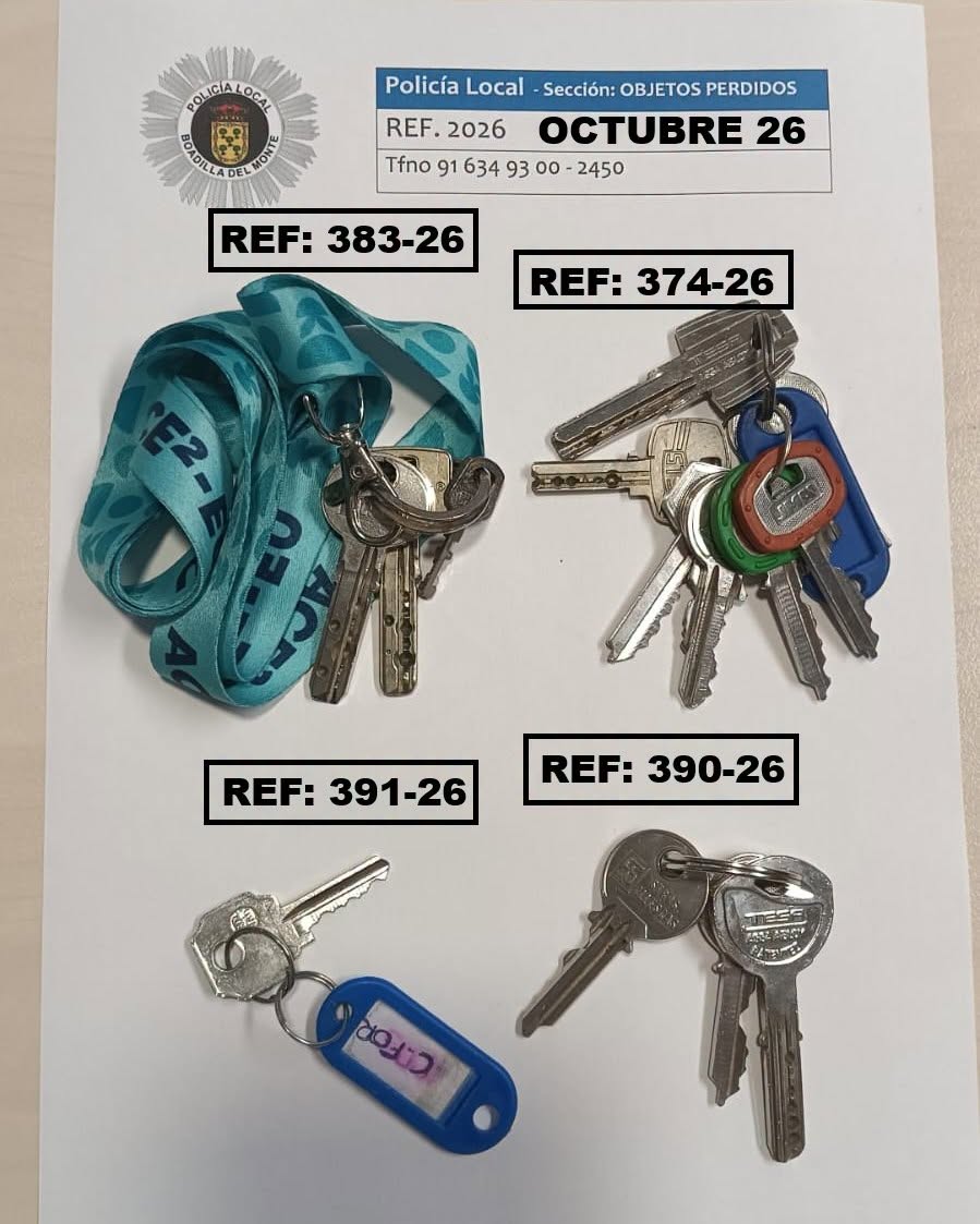policiaboadilla's tweet photo. ℹ️ Información de interés #ObjetosPerdidosRecuerda: Si pierdes o encuentras algo, pasa por nuestra Oficina de #ObjetosPerdidos sita en el Ayuntamiento de Boadilla del Monte
@Ayto_Boadilla
#Boadilla #BoadilladelMonte https://t.co/zkocIv6HNK