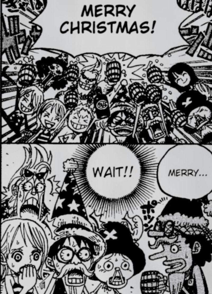sandman_AP's tweet photo. Oda drew a special one-shot manga for Christmas over 10 years ago. I’d love to see him do something like that again.😇 https://t.co/ruhDzIuUpY