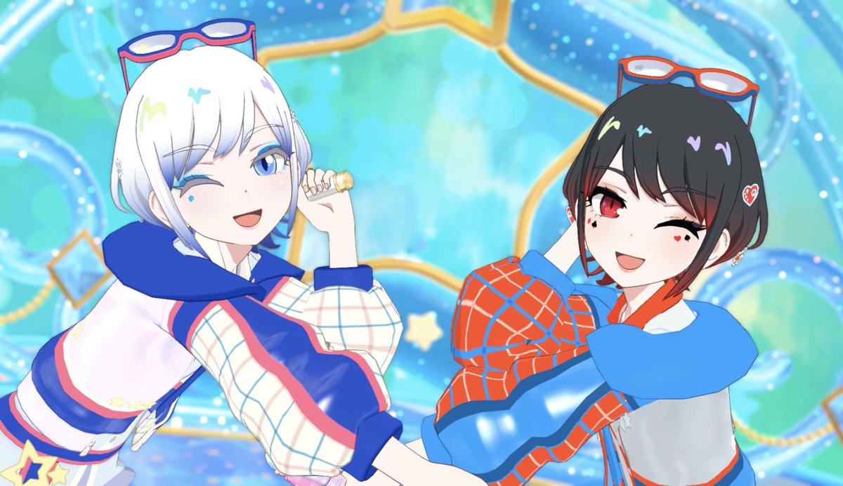 aipr_imo's tweet photo. スクールメイツクール💙❤️𓈒𓏸 https://t.co/o3WuQmdyf3