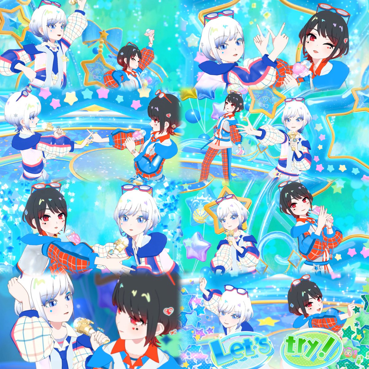 aipr_imo's tweet photo. スクールメイツクール💙❤️𓈒𓏸 https://t.co/o3WuQmdyf3