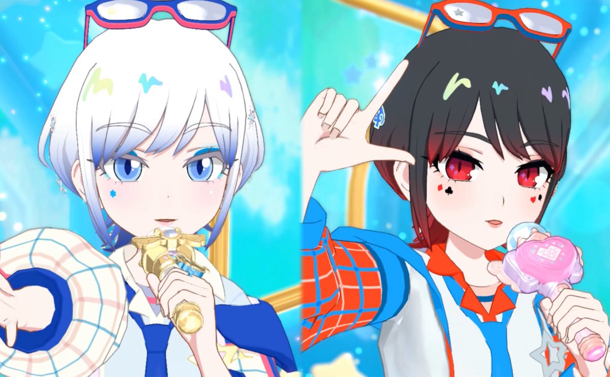 aipr_imo's tweet photo. スクールメイツクール💙❤️𓈒𓏸 https://t.co/o3WuQmdyf3