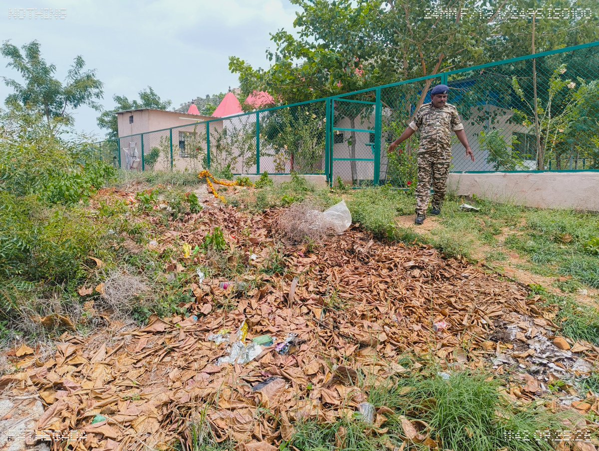 CiatCtr85137's tweet photo. A cleanliness drive was conducted under #SpecialCampaign6 at CIATS,CRPF,Kalikiri on 06/10/2026 
#SpecialCampaign6 #SwachhataHiSeva2026 https://t.co/YGCluDiKz9