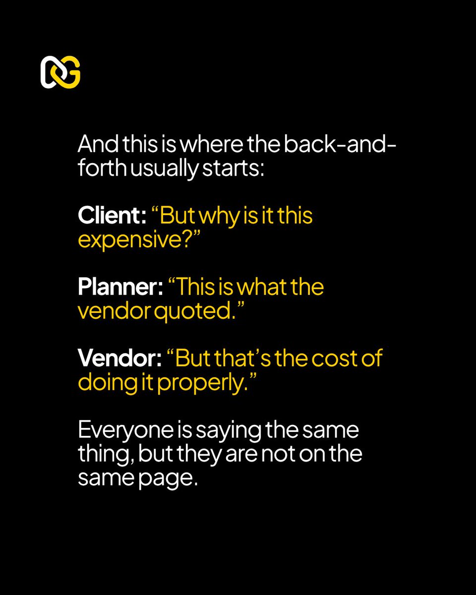 naligrid's tweet photo. NaliGrid helps everyone have that conversation upfront.

Less back-and-forth. Better planning.

#NaliGrid #NigerianEvents #EventPlanning https://t.co/gS2NxuJETp
