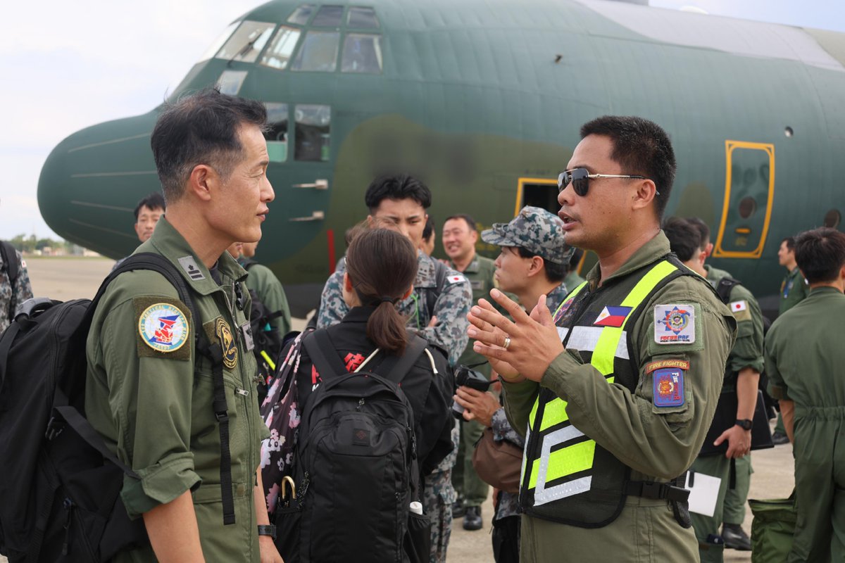 PhilAirForce's tweet photo. PAF NEWS | PAF, JASDF COMMENCE DOSHIN BAYANIHAN 6-26 IN CEBU

See Full Story: https://t.co/b9dARtnaKT

#FocusPAF #GuardiansOfOurPreciousSkies #PAFYouCanTrust #OneAFPOnePhilippines #StrongAFPStrongPhilippines #AFPYouCanTrust #DoshinBayanihan2026 https://t.co/nf7CAw9YNC