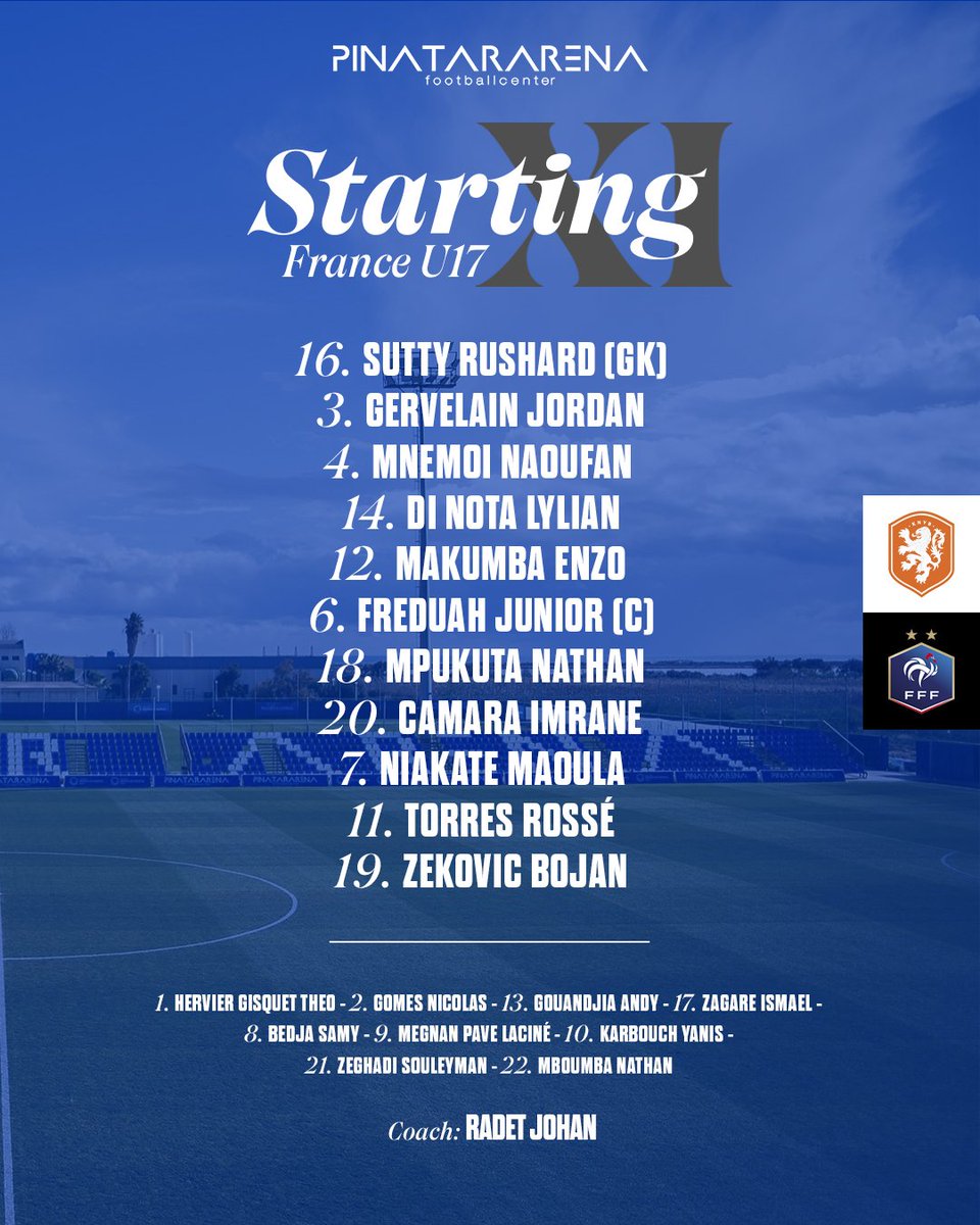 PinatarArena's tweet photo. 📝 Alineaciones del partido 👇 https://t.co/Ot4unC4DsL