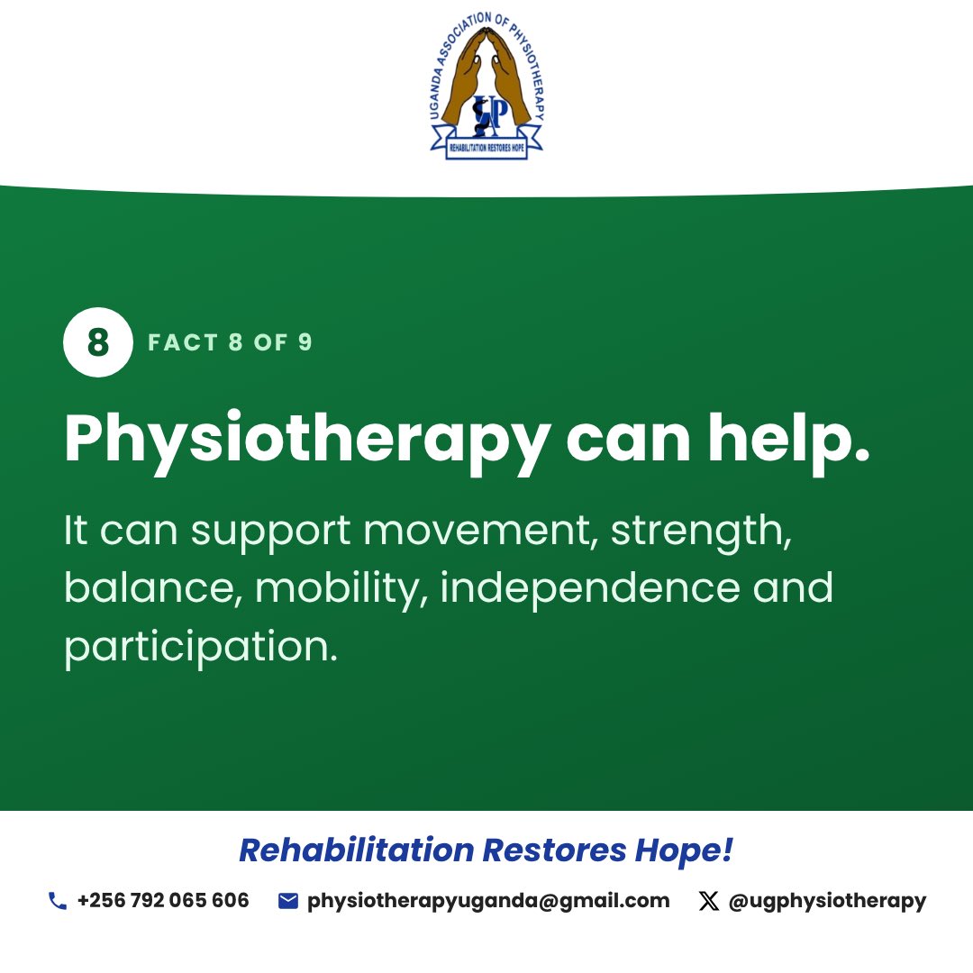 Ugphysiotherapy's tweet photo. More Facts about Cerebral Palsy!

#WorldCPDay26 https://t.co/BdXRYYqbw1