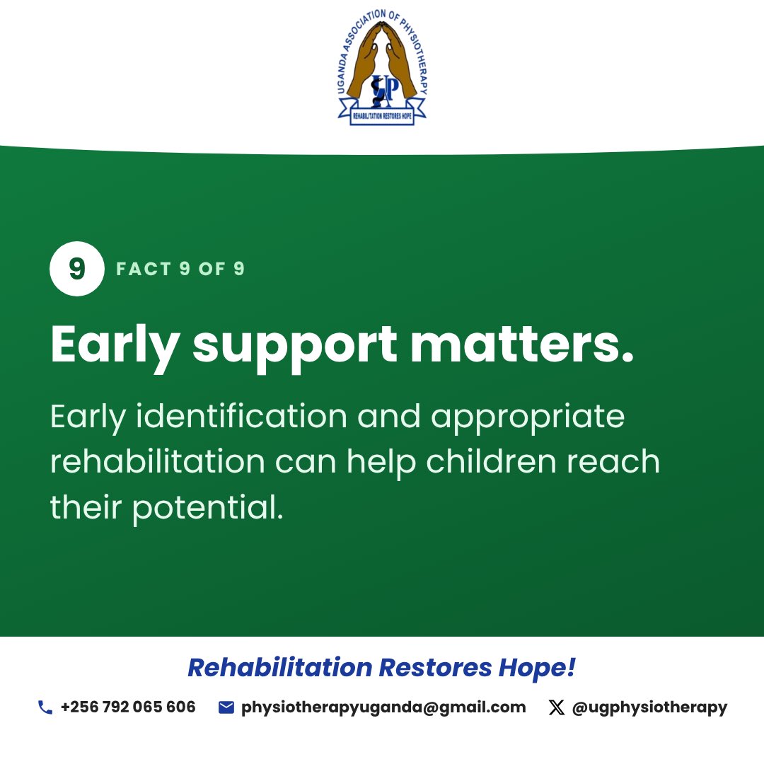 Ugphysiotherapy's tweet photo. More Facts about Cerebral Palsy!

#WorldCPDay26 https://t.co/BdXRYYqbw1