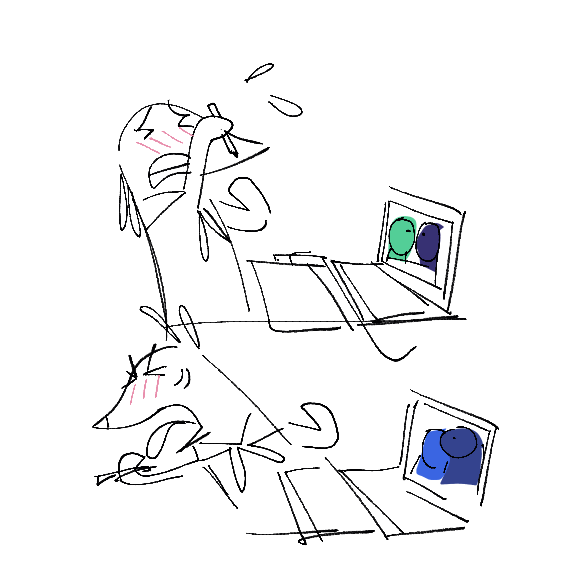 46Calves's tweet photo. drawing yaoi is physically painful to me i'm starting to think i'm homophobic https://t.co/1goazOB5gZ