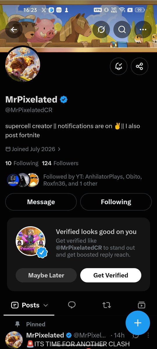 YOUSUFCRYT's tweet photo. @MrPixelatedCR Done ✅ https://t.co/OOvGNWPa6n
