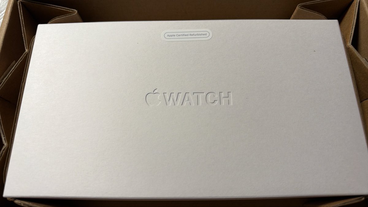 CoreAce's tweet photo. 届いた。
#AppleWatchUltra https://t.co/M3KDzTgpyJ