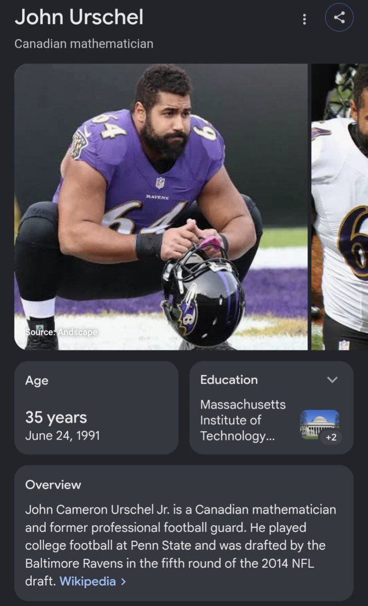 orphcorp's tweet photo. John Urschel btw https://t.co/SlysYSQAOT