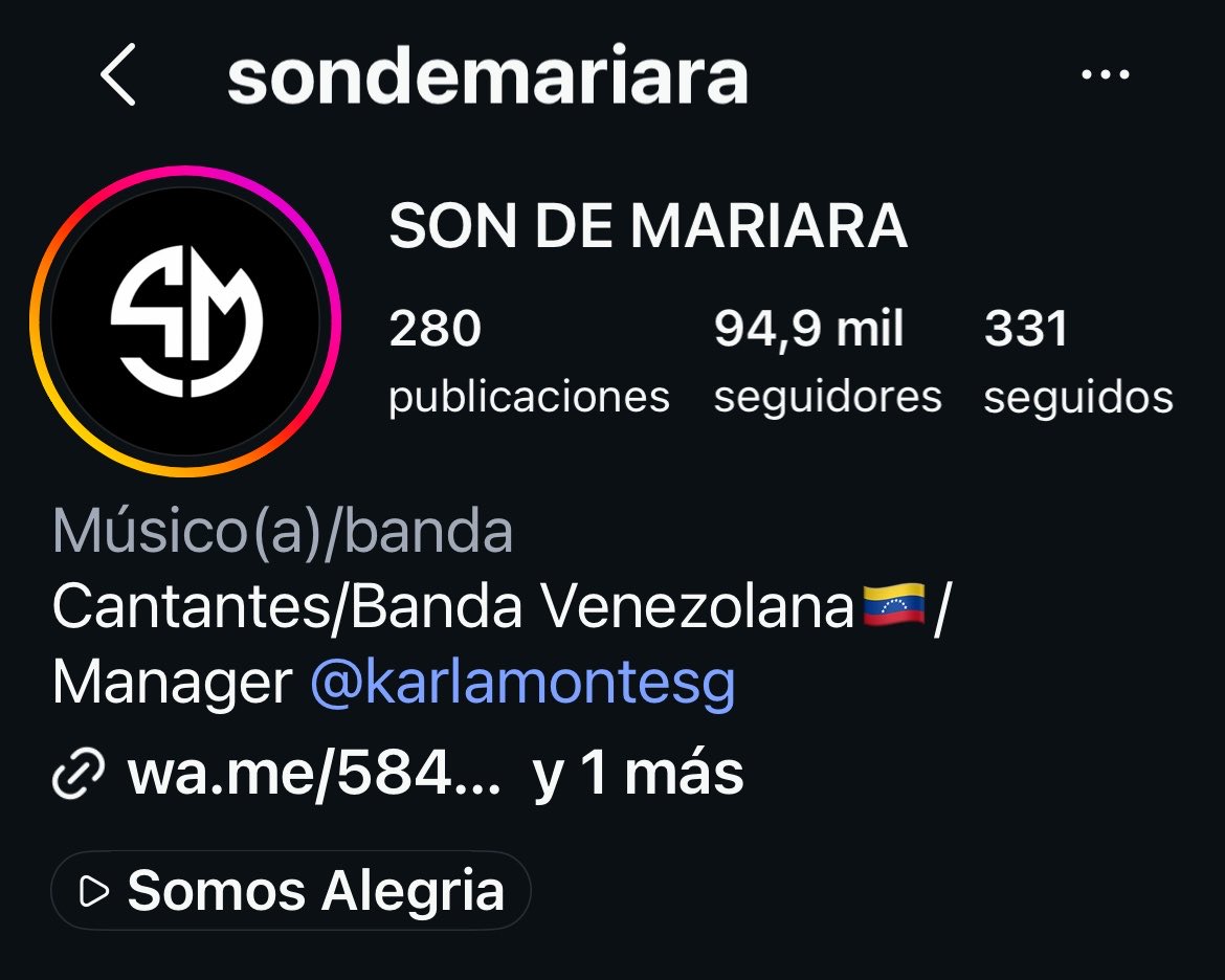 gabyarocha's tweet photo. Me enviaron estos videos del grupo “Son de Mariara”, del Estado Carabobo, “Un proyecto de transformación social que reúne talento de esa localidad”. 

Me parecen excelentes, y me alegró mucho esa felicitación del gran Gilberto Santa Rosa para ellos.

Sigamos resaltando lo bueno. https://t.co/5ULCUmw8BT