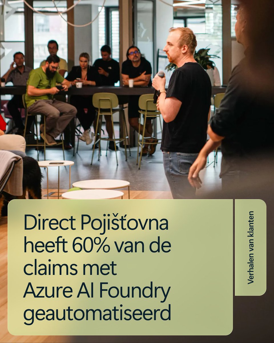Microsoftbe's tweet photo. Het schadeteam van Direct Pojišťovna ging ten onder aan handmatig, repetitief werk.
Ontdek hoe het bedrijf de afhandeling van schadeclaims voor voorruiten van begin tot eind heeft geautomatiseerd met Azure AI Foundry en Azure Document Intelligence: https://t.co/gfWaCMO9sJ https://t.co/luVilWy15p