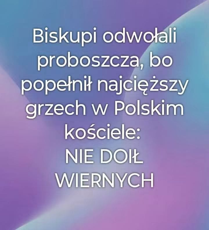 BezPis's tweet photo. Grzech! https://t.co/VCxlpigmEu