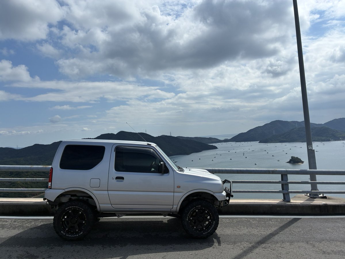 rucciirl's tweet photo. 発淡路島上陸と鳴門。四国５回目。
#ジムニー https://t.co/4okpWD52mp