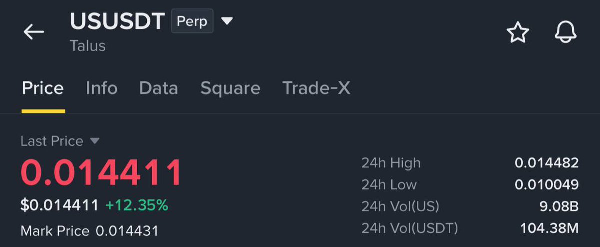 TRADE - $US / $USDT

✍️ Entry Price - $0.01441

TARGET 1 -  $0.017
TARGET 2 - $0.019
TARGET 3 - $0.023
TARGET 4 - $0.030

🛑 Stop Loss Must Use - $0.010 
 [📷](