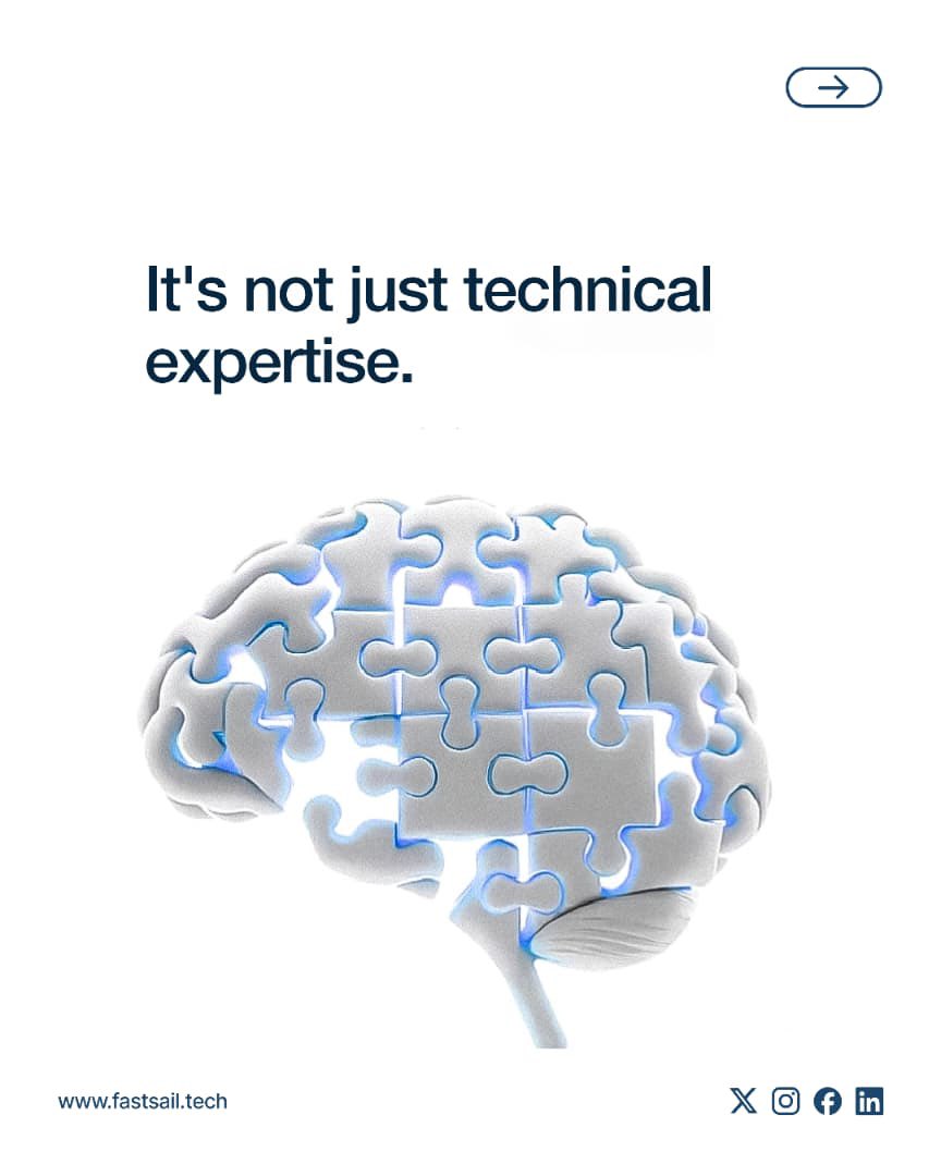 FastsailTech's tweet photo. A good technology partner does more than build.
They understand the business, the problem, the users, and the outcome you’re trying to achieve.

Because shipping a product isn’t the finish line.
The product still has to solve the problem. https://t.co/vdf1dvCaLb