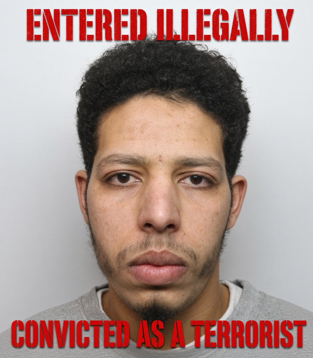 WasAcop's tweet photo. Meet Abdullah Yousef. 

Egyptian national living in Bletchley. Entered Britain illegally about nine years ago claiming to be Syrian, then got indefinite leave to remain. 

Set up a Telegram group that shared Islamic State material, including suicide-vest instructions and bomb-making content. 

Sent messages saying “by the way, I am a terrorist” and glorified the 9/11 attacks. 

Found guilty at Birmingham Crown Court of IS membership, collecting information useful to a terrorist, and six counts of disseminating terrorist publications.

The moment we found out he lied he should have been out the door with a boot.👢