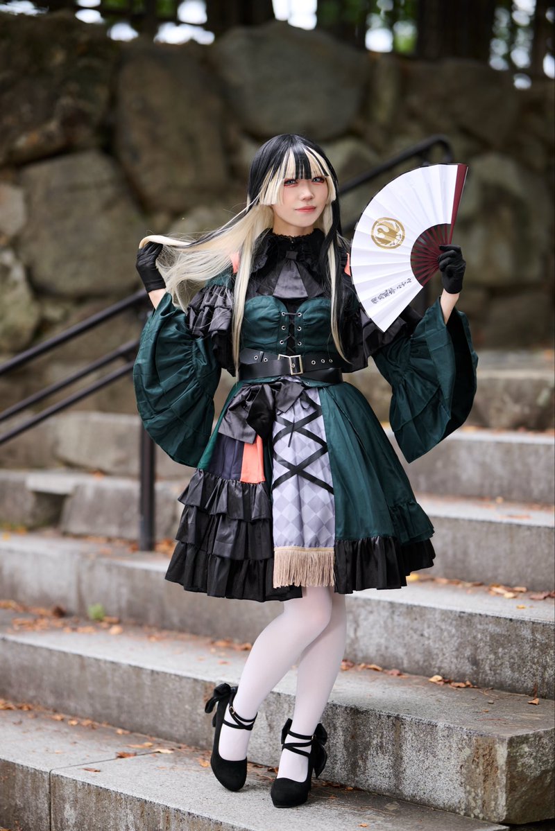 A3poifull's tweet photo. 【cosplay/ホロライブ/儒烏風亭らでん🐚】

＃小倉百鬼夜行
 #Connect小倉城
#Connectリバ
#らでん似絵

📸＠gindirect 様 https://t.co/JcOiSVWbYq