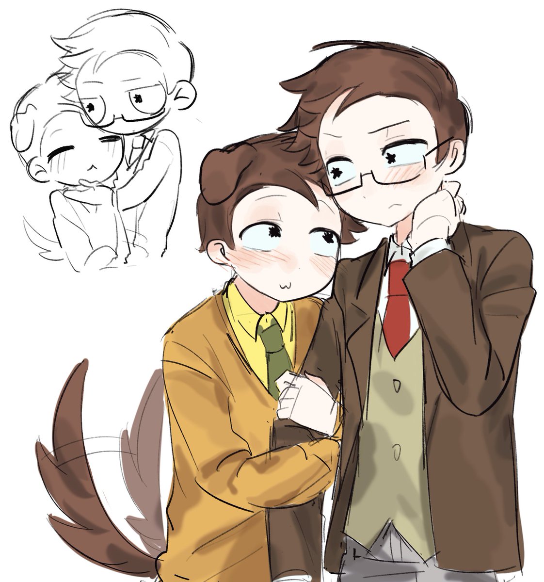 fuwannccw's tweet photo. #mortycest 
画了日版那个衣服 https://t.co/6Mv638YfKK