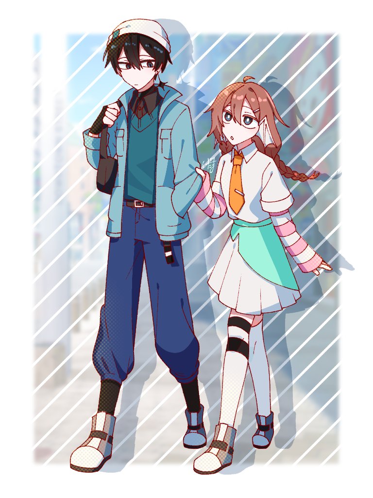 uikedama's tweet photo. #創作 #OC 
洋服のデザインとか楽しいよね。 https://t.co/zYn1UHhSw4