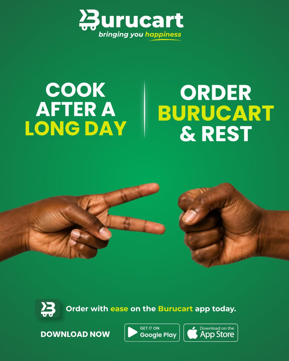 BurucartHQ's tweet photo. You can only WIN with Burucart. 😌💚🛒
From food &amp; groceries to airtime, data &amp; bills, get what you need without the stress.

Abuja, make life easier. Order on Burucart and let us handle the rest. 😉

FREE DELIVERY ON YOUR FIRST ORDER. 

#Burucart #ShopBurucart #Abuja #AbujaLife https://t.co/R44VBbqSow