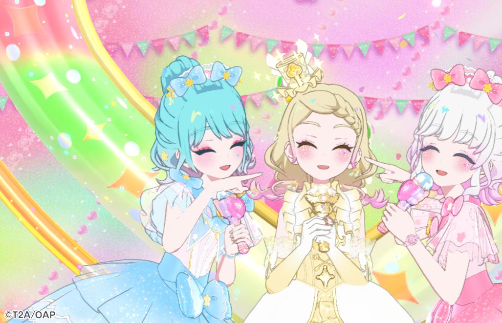 k3_rainyblue's tweet photo. りちあ&amp;あめ&amp;ふう〜三姉妹？〜
👵「3人は姉妹さんかい？」
🌪️「は〜い！仲良し三姉妹なの！」
☔️「こら💦適当なこと言わないの！」
🍋「舎弟…舎妹…？(小声)おおよそ姉妹ですわ♪」
👵「(よく分からないけど笑顔そっくり…！)」
#けいさんちのマイキャラ事情 https://t.co/K8bjkdFmee