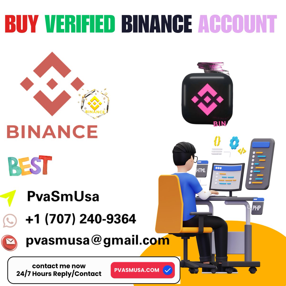 BulleUnite's tweet photo. Top 2 Sites to Buy Verified Binance Accounts In The Year

LInk : https://t.co/98hpCurhkq

––➤Email: pvasmusa@gmail.com
––➤Telegram: PvaSmUsa
––➤WhatsApp: +1 (707) 240-9364

#pvasmusa #Binance #Buy #Verified #business #usa https://t.co/ZsRKet9OFY