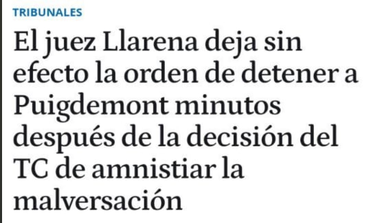 Impulso_Ciudada's tweet photo. ⚫️Se confirma una sentencia anunciada y proclamada a los cuatro vientos antes incluso de debatirse.

La amnistía a Puigdemont, quien lideró un golpe a nuestra democracia, puso en grave riesgo la convivencia en Cataluña y malversó fondos públicos, evidencia una grave crisis constitucional.

Hoy más que nunca denunciamos que los intereses partidistas y las influencias políticas en el Tribunal Constitucional han quebrado la igualdad de todos los ciudadanos ante la ley.