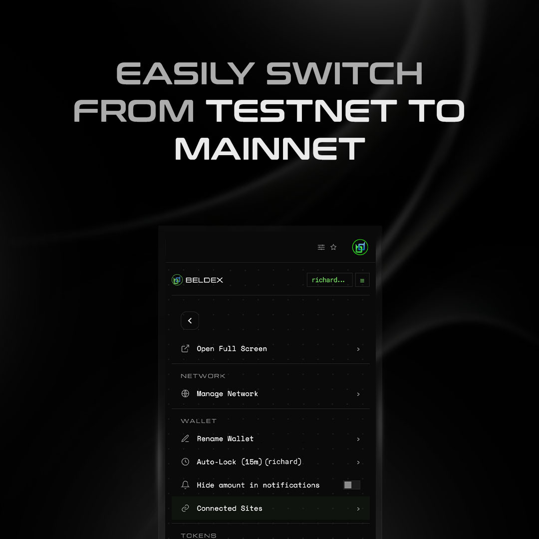 BeldexCoin's tweet photo. Beldex Wallet is now just a click away. 

The Beldex Wallet Extension is now available on Chrome, making it easier to manage your $BDX directly from your browser.

Connect. Manage. Explore.
🔗https://t.co/s2OW2oucxx https://t.co/77kP86Rk7p