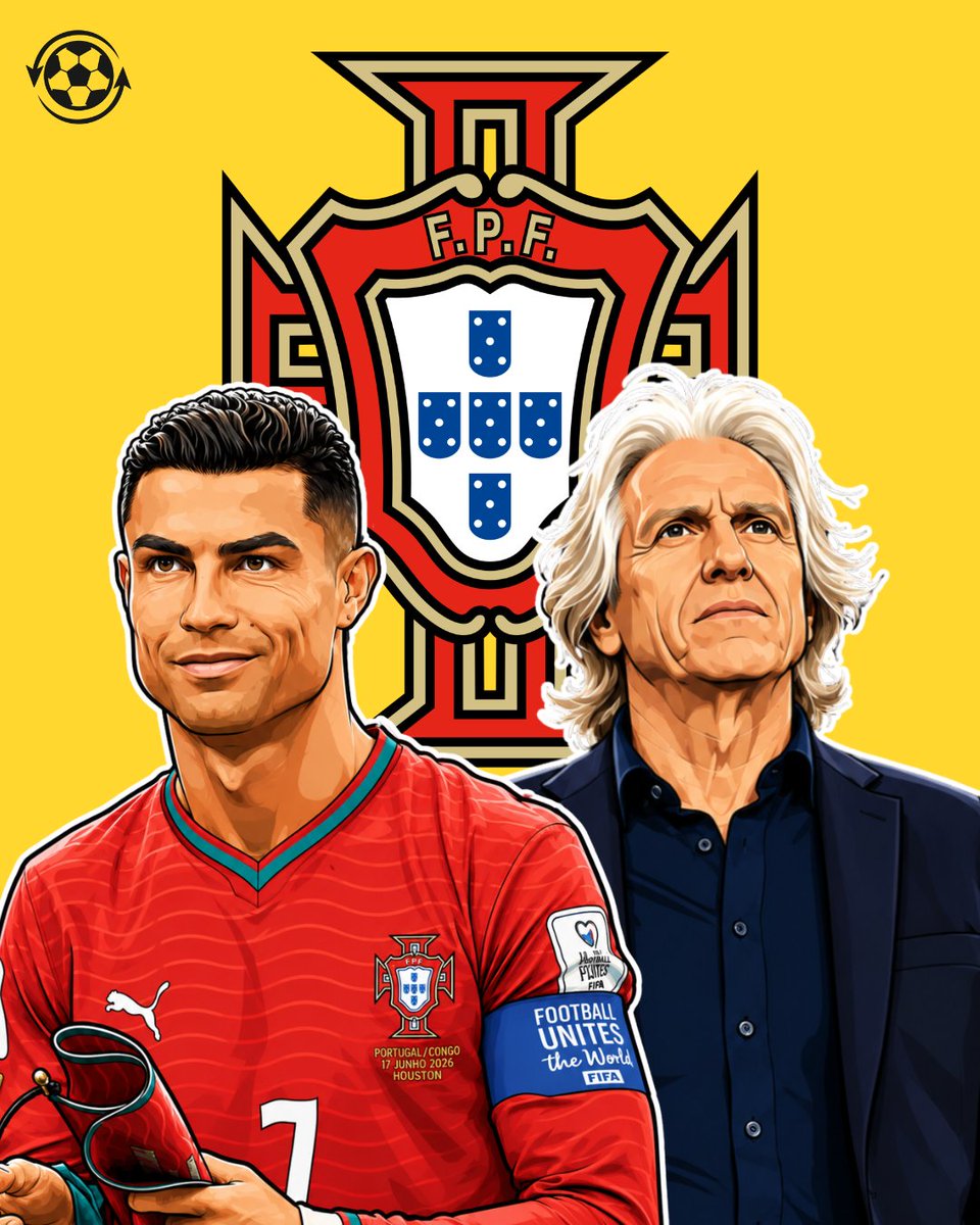 DeadlineDayLive's tweet photo. 🚨💣 𝗕𝗥𝗘𝗔𝗞𝗜𝗡𝗚: Cristiano Ronaldo has made it clear he will NOT return to the Portugal squad while Jorge Jesus remains in charge.

The 41-year-old’s stance has not changed, with his international future now seemingly dependent on the managerial situation. 🇵🇹

(Source: CNN Portugal)