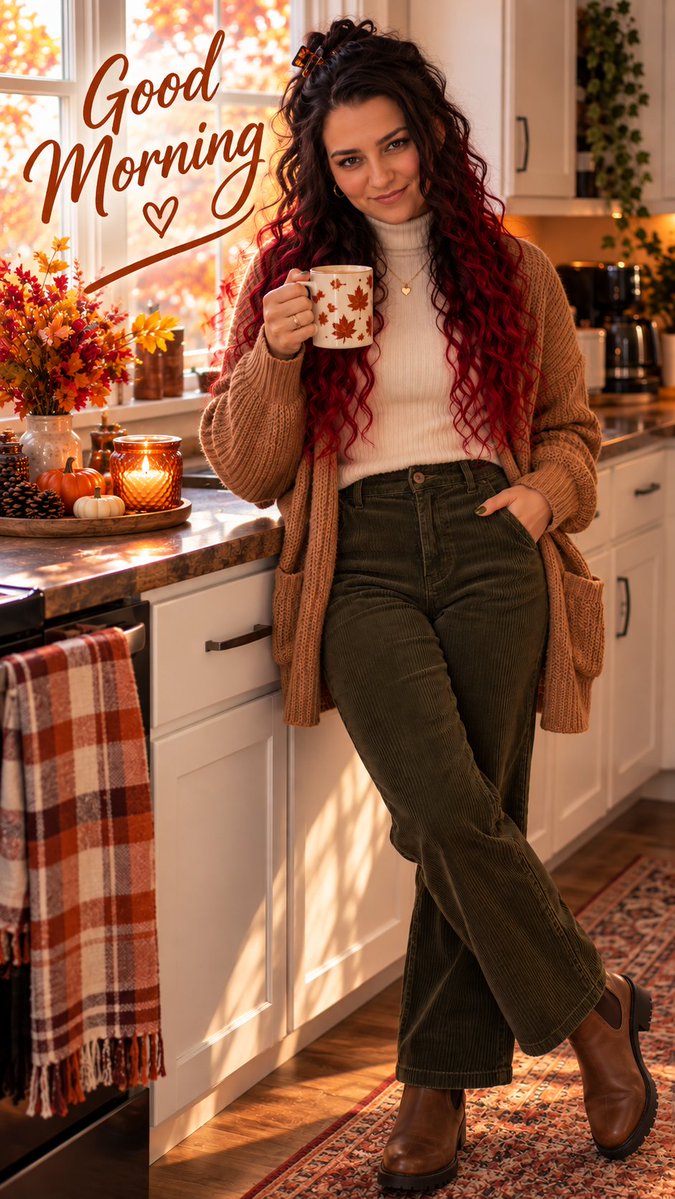 ShaylinHay's tweet photo. Good morning 🖤☕🍂

Happy Tuesday! Cooler mornings, warm coffee, and October being October. 🍁✨

What’s one thing you’re looking forward to today?

#GoodMorning #TuesdayVibes #OctoberVibes #FallVibes #CozySeason https://t.co/6dLnpTwK9x