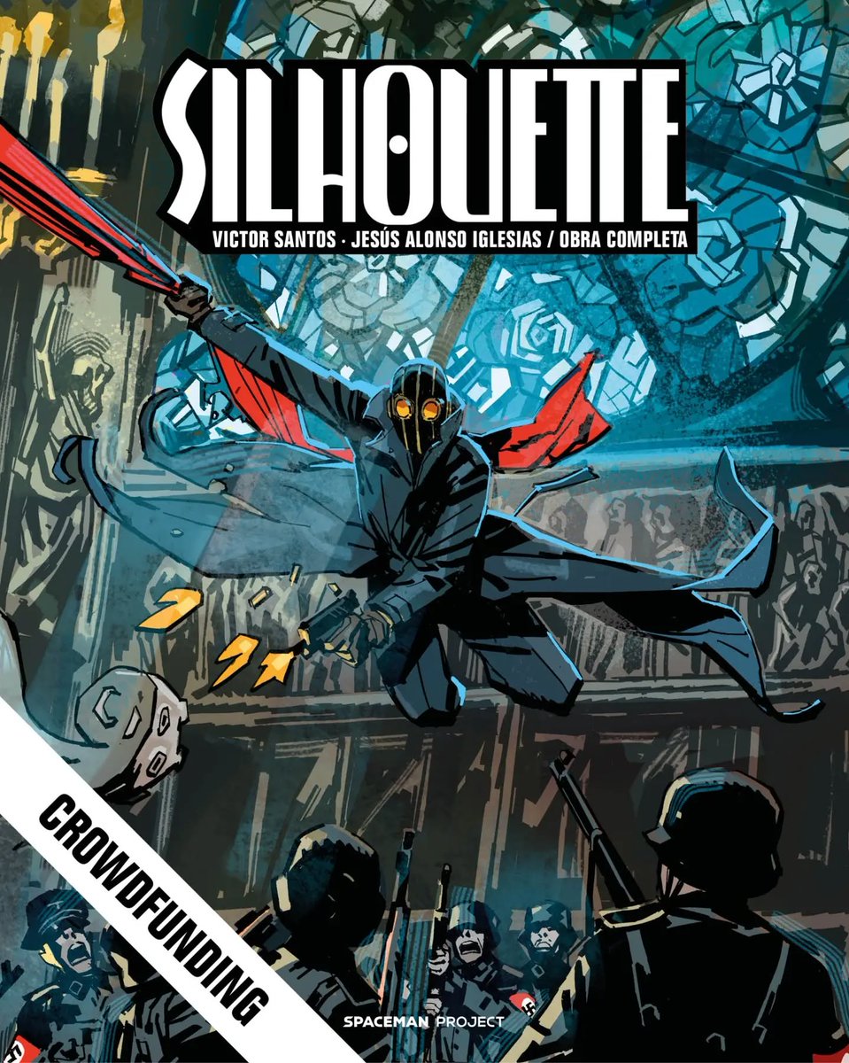 polarcomic's tweet photo. Ya podéis encargar el INTEGRAL DE SILHOUETTE, creado por @hombreoctubre y un servidor. 
Incluye las dos novelas gráficas originales más un capítulo inédito que cierra la historia, diseños , prints, los lápices originales y formato album de tapa dura
https://t.co/69shQ0pprT https://t.co/fUnY1O6STk