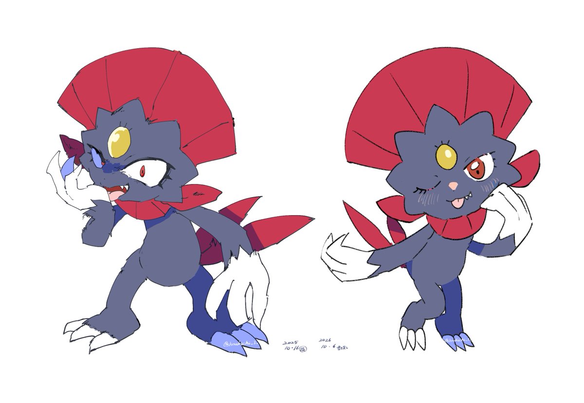shoukichi_3_'s tweet photo. 猫を被る
#マニューラ #Weavile #ポケモン https://t.co/Lfa6wTc19k
