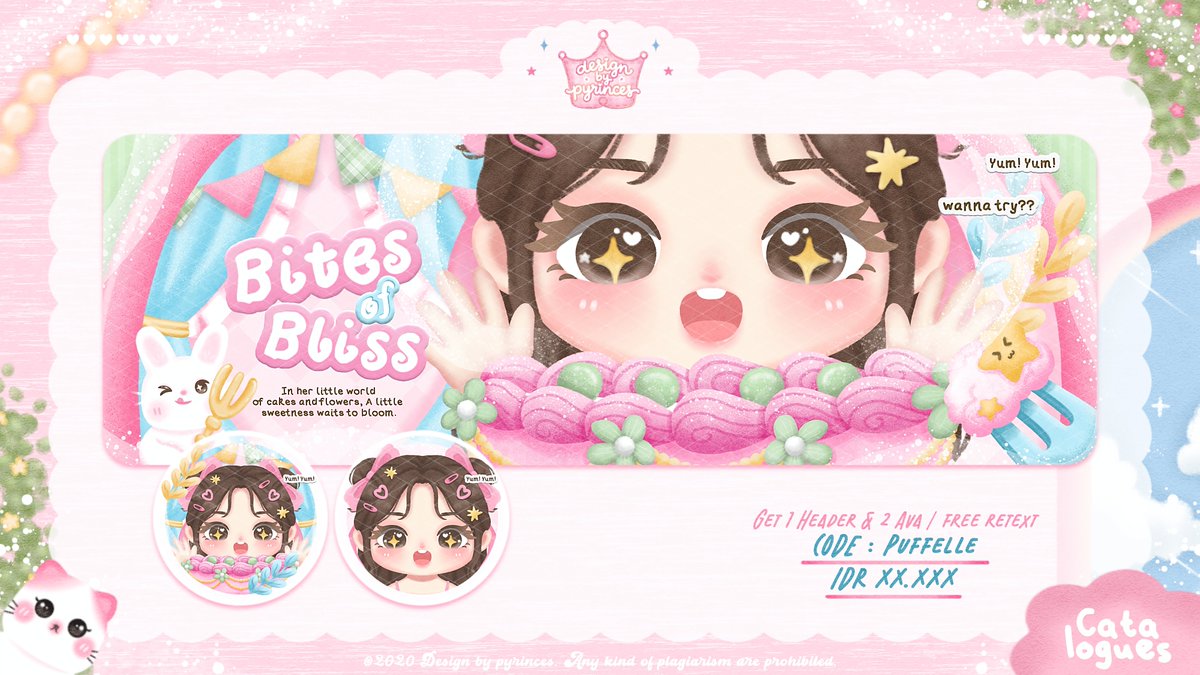 pyrinces's tweet photo. 𐙚 ˚⋆a repost would be appreciated!

⋆ ˚｡⋆୨୧˚ 𝙗𝙗𝙞𝙗 - 𝙗𝙗𝙞𝙗 ~ Yuk kenalan sm katalog baru ceby₊ ── 𖦹🎐୭˚. ⌗ "Puffelle" 
Bantu ospek teman teman.. bole saran harga jgak pweseee..🧚🏻‍♀️ kalau ada kesamaan dgn ba lain, Let me know iaa! 💌

ִ ࣪𖤐 ׁ #bealanjaㅤ https://t.co/abtvZo8r1i