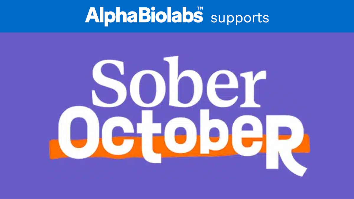 AlphaBioLabs's tweet photo. @AlphaBiolabsUSA 
Sober October is in full swing! A month off alcohol can mean better sleep, more energy, improved mood, and money saved. Read more in our latest blog 👇
https://t.co/USxcgYHHHi 

#SoberOctober #AlcoholFree https://t.co/OCwhpO5sLO