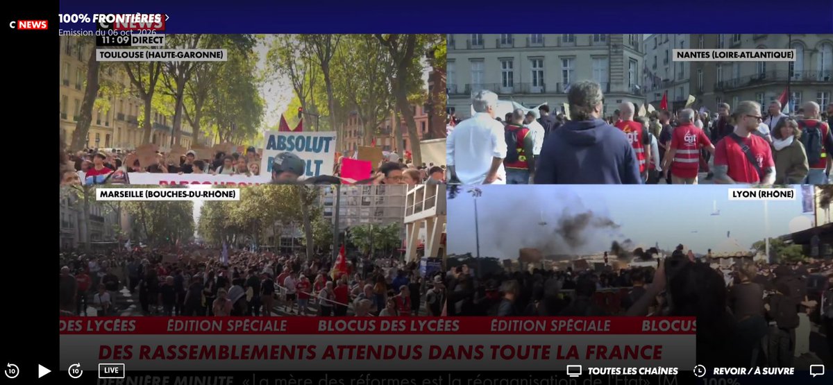 NapoLeon1226391's tweet photo. La France des pouilleux, des crasseux, des branleurs, des improductifs, des assistés, des non contributifs, des vampires, des incultes, des vilains, des gauchistes, est aujourd'hui dans la rue.
Les autres, les bons, sont à l'école ou au boulot pour nourrir tous ces déchets... https://t.co/XWeVYokg04