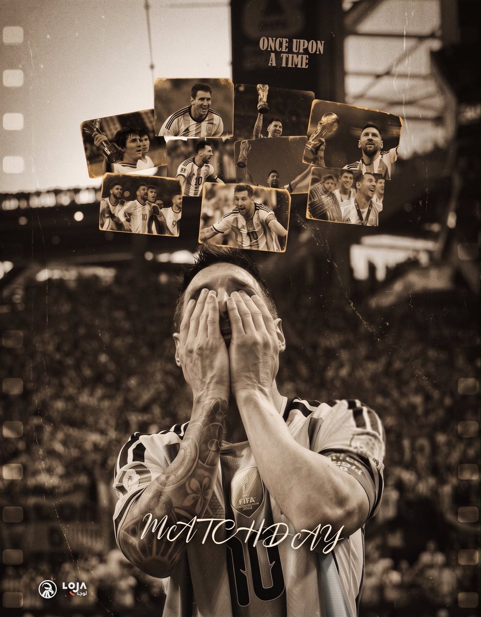 M10GOAT's tweet photo. 🚨 يـوم الـوداع 🚨 

يـوم اعـتزال الأسطورة لـيونيل ميسي الـدولي 🇦🇷

#MessiDay https://t.co/i1ENXUROzx