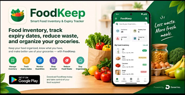 scholarsguruu's tweet photo. Food inventory, track expiry dates, reduce waste, and organize your grocerie 

Download on play store: https://t.co/KJ1MgWX2Pp

Keep your food organized, know what you have, and reduce unnecessary food waste with **FoodKeep-Food &amp; Grocery tracker**. https://t.co/vJYxl5mmAh