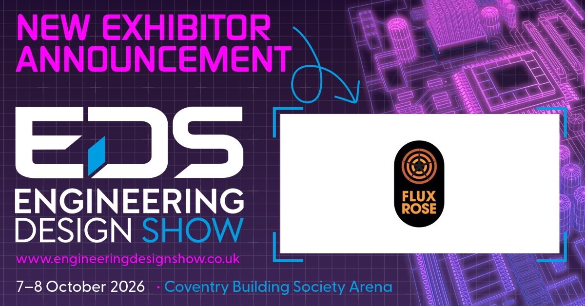 EngDesignShow's tweet photo. Excited to welcome Flux Rose Ltd to The EDS 2026!

Flux Rose Ltd supports electronics development and manufacture with services spanning engineering, assembly, production and product integration.

Register for free today: https://t.co/LfAtfOSh56 https://t.co/Du6LZPfHRM