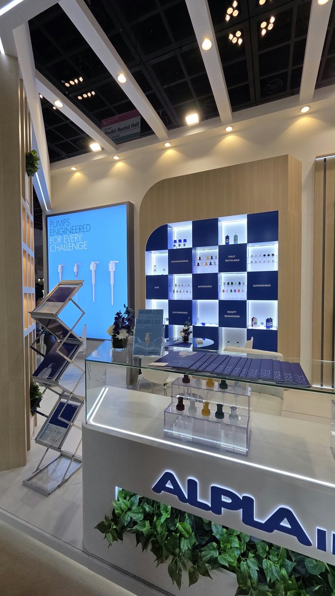 ALPLApackaging's tweet photo. We’re live at @beautyworlddxb and ready to welcome visitors to our booth. ✨ If you’re attending the show, make sure to stop by booth SRE27 at the Dubai World Trade Centre.

#BeautyworldMiddleEast #Dubai #BeautyPackaging #PersonalCare #DispensingSolutions #PackagingInnovation https://t.co/e39pDhEvSR
