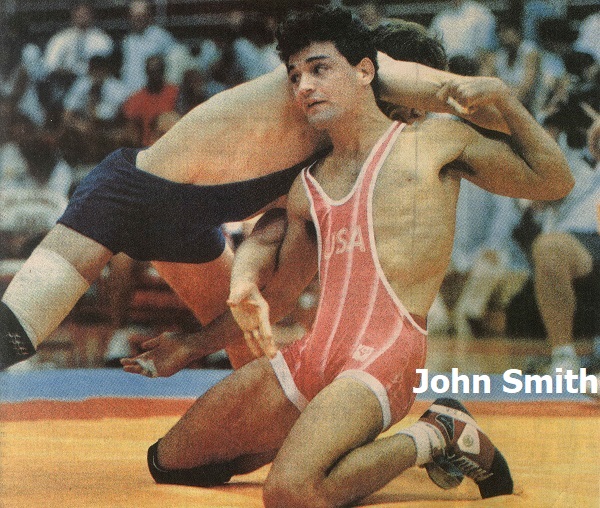 NWHOF's tweet photo. On October 6, 1991, USA Wrestling's Kevin Jackson, Zeke Jones and John Smith win gold medals and Mark Coleman, Kenny Monday and Brad Penrith win silver medals at the World Championships in Varna, Bulgaria.
#NWHOF50 #SportForAll https://t.co/tm1xCtPl5z
