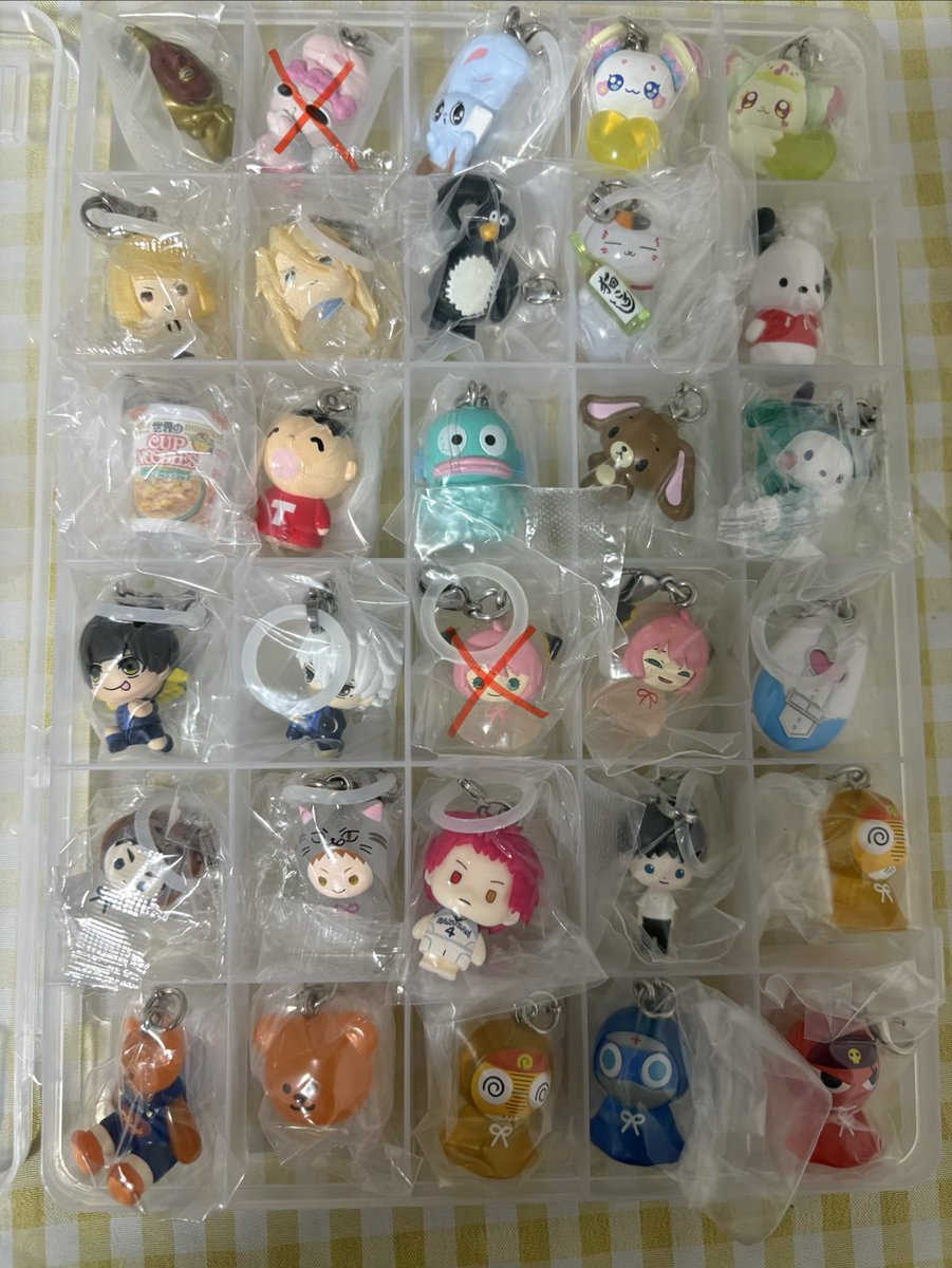 cocoa1488's tweet photo. 【買取・交換】めじるしアクセサリー　ガチャガチャ

譲　写真の物

求　定価＋送料、交換は過去めじるし激求（サンリオ、カービィ、カードキャプターなど）

めじるし何でも求めてるので1度ご提示いただけると嬉しいです！
交換はできればヤフフリ経由
抱き合わせお願いする場合があります。 https://t.co/VL2gngv45O