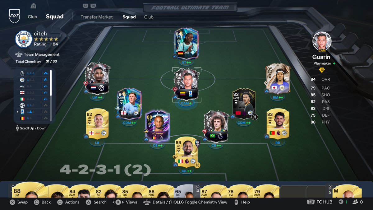 FUTBIN's tweet photo. Completed the missing Gallery Sets and have 778 Tokens to spend... 👀

Where would you use them to improve this team? 🤔 https://t.co/cwAY2jf3um