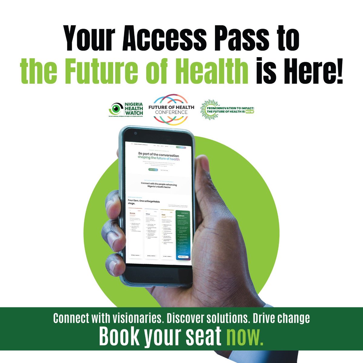 shadesofusafric's tweet photo. The Future of Health Conference is back.
“From Innovation to Impact: The Future of Health is Now.” Because innovation only matters when it translates into solutions that strengthen systems and improve real lives.
Be part of the conversation: https://t.co/QlBSuw3L2Q
#FHC26 https://t.co/YbMh5zPz8l
