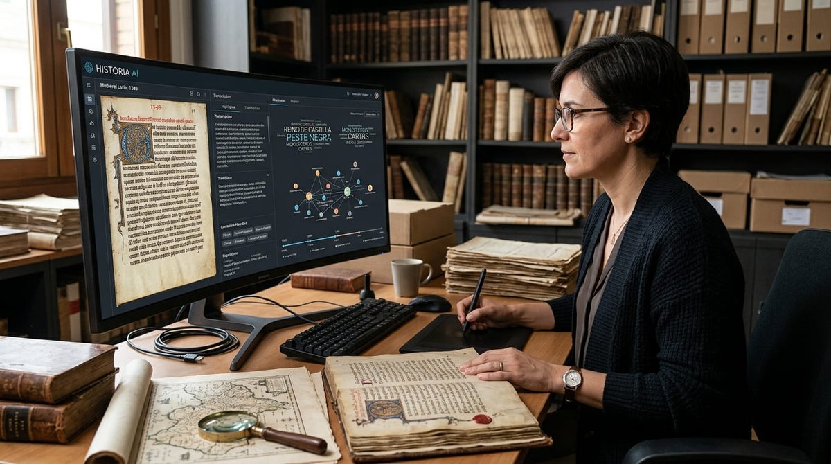 educacion3_0's tweet photo. La #IA puede ser una herramienta más en las clases de Historia de Secundaria y Bachillerato. ¿Cómo? Utilizándola para trabajar las fuentes históricas de manera interactiva. ¡Te explicamos algunos ejemplos!
https://t.co/jiFZde5ngM https://t.co/p5h2JmiysP