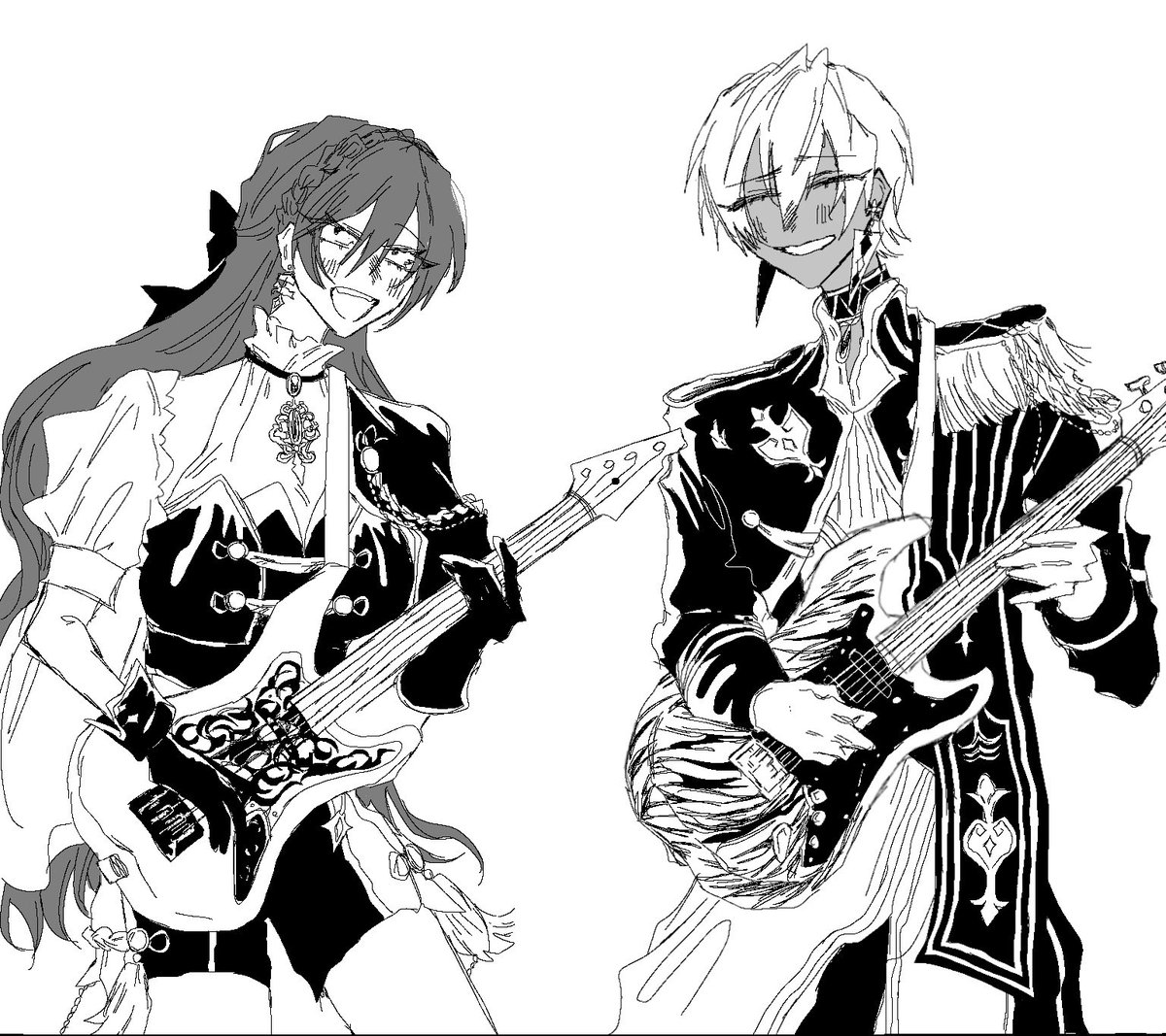 att_mm069's tweet photo. リクエストで描かせていただいたmif https://t.co/zInjOVxdxl